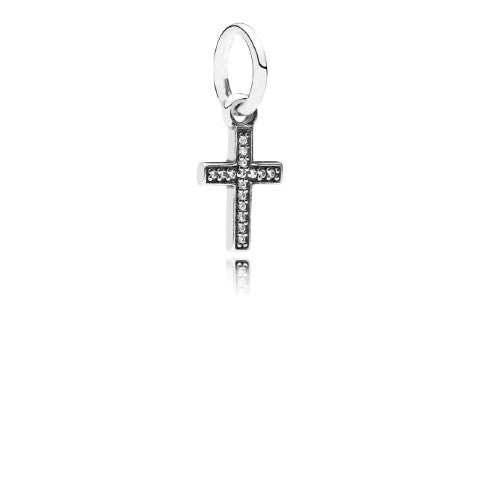 Pandora Sparkling Cross Dangle Charm