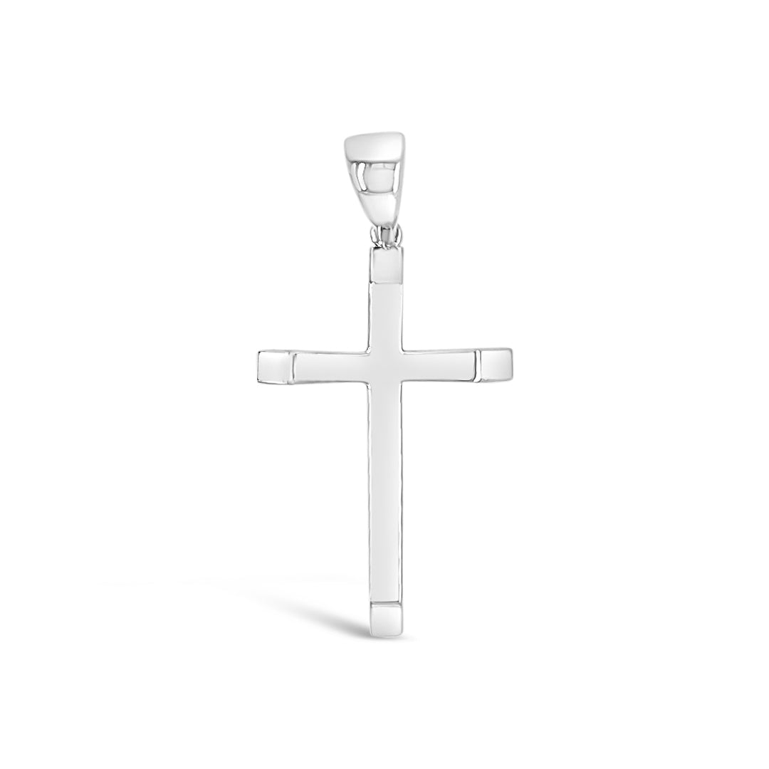 Sterling Silver Large Cross Pendant