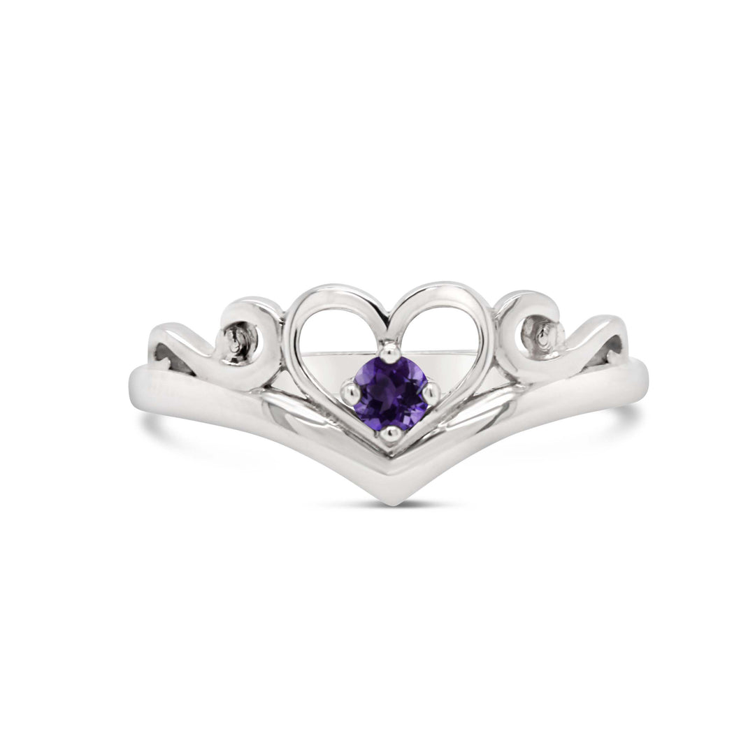 Sterling Silver & Amethyst Ring