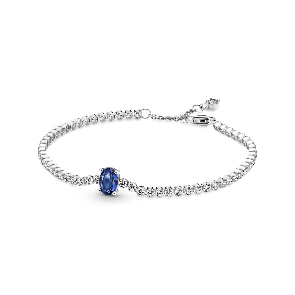 Pandora Sparkling Pavé Tennis Bracelet, 6.3"
