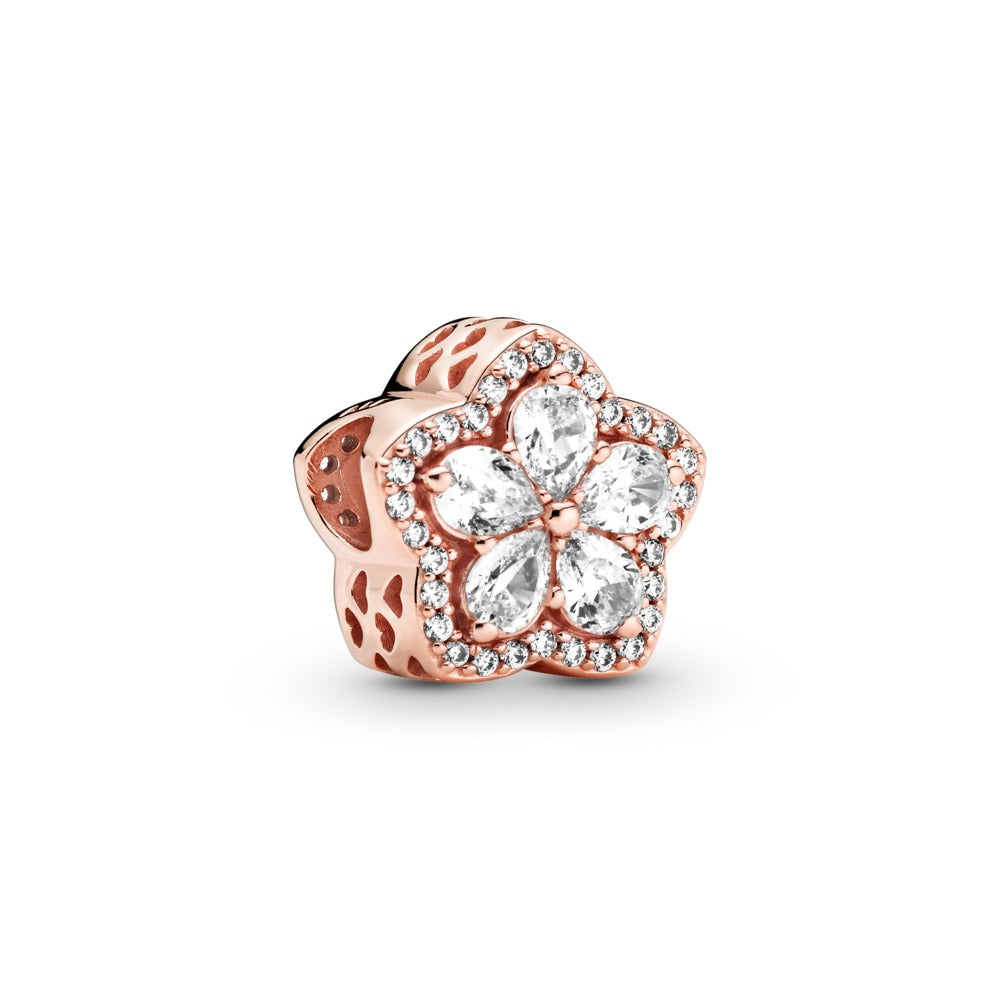 Sparkling Snowflake Pavé Charm