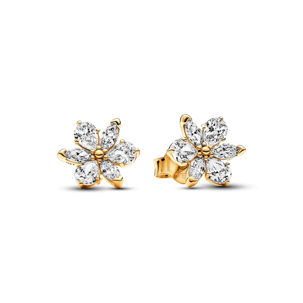 FINAL SALE - Pandora Sparkling Herbarium Cluster Stud Earrings