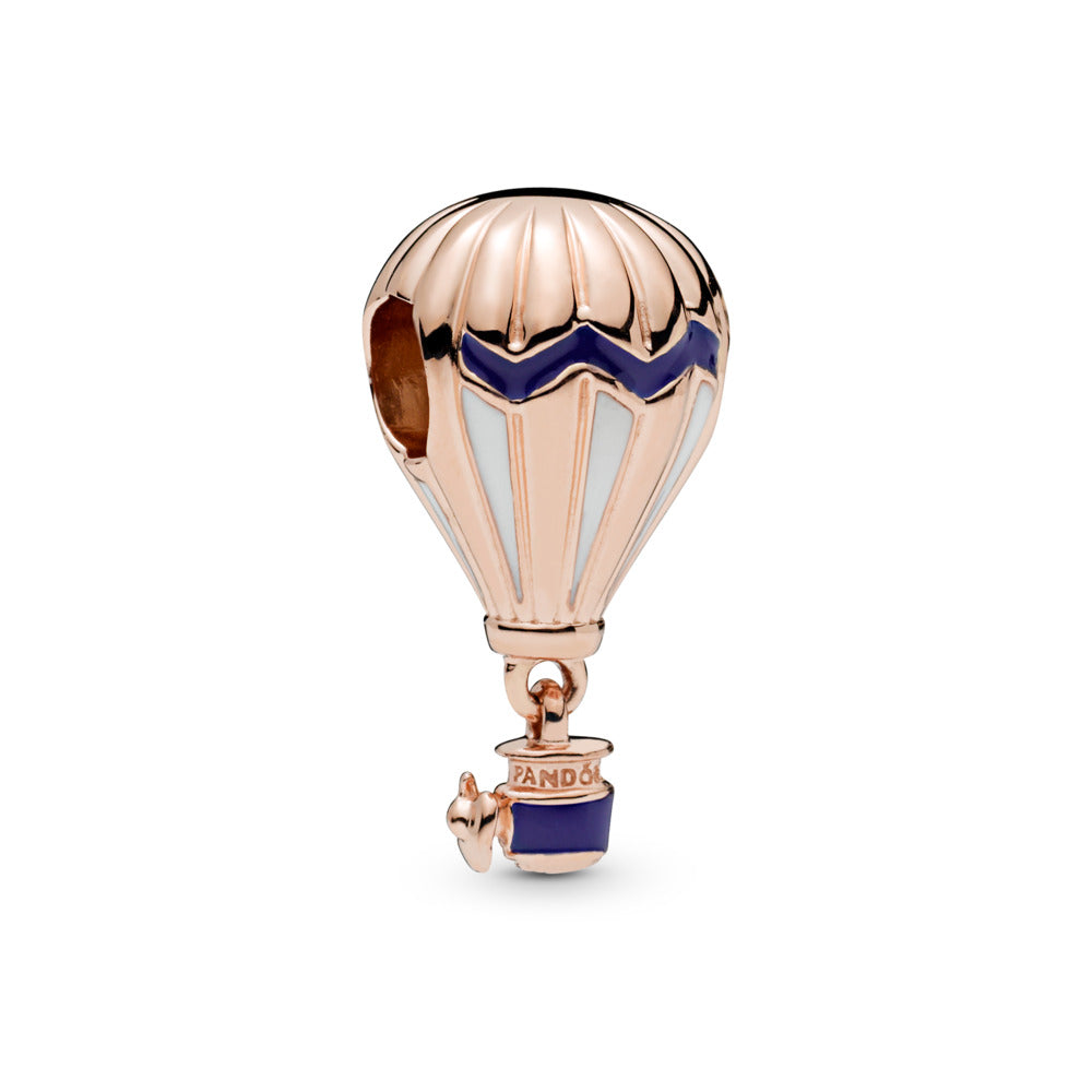 FINAL SALE - Blue Hot Air Balloon Travel Charm