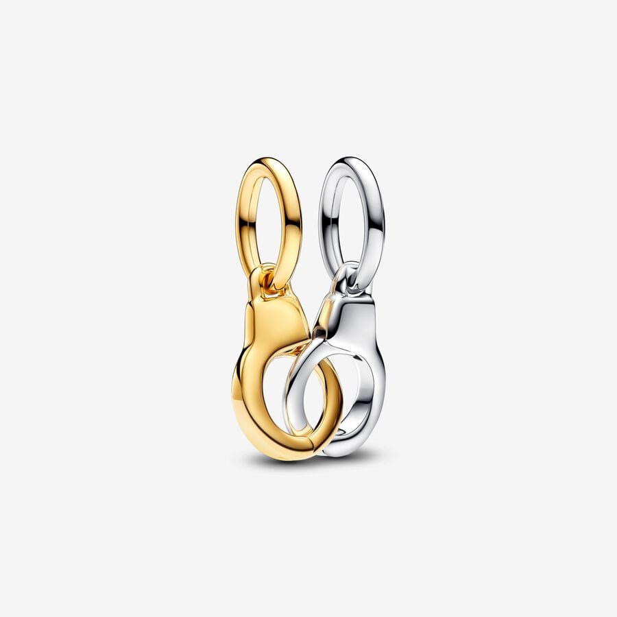 FINAL SALE- Pandora Openable & Splittable Handcuffs Dangle Charm