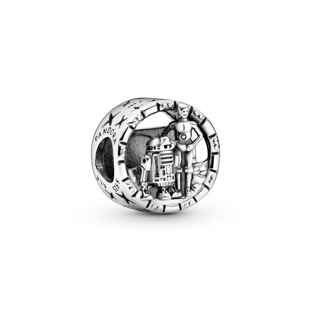 FINAL SALE - Star Wars C-3PO and R2-D2 Openwork Charm