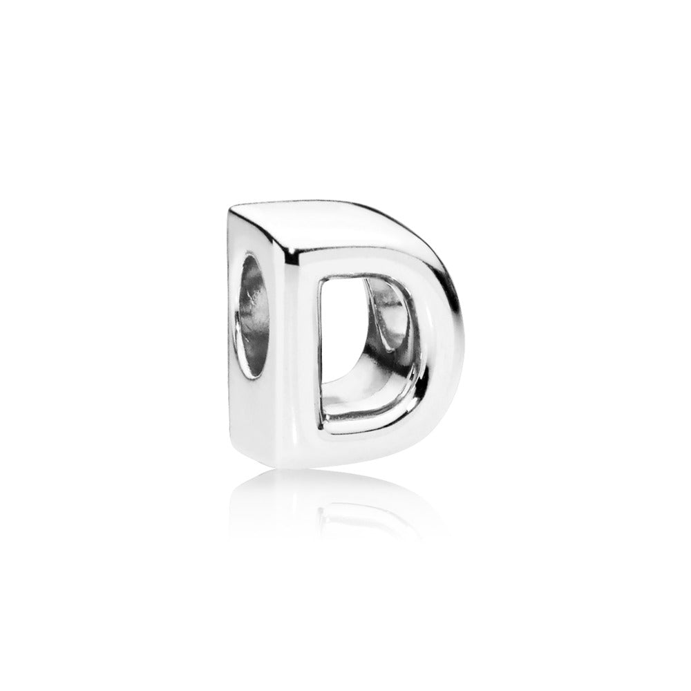 FINAL SALE- Pandora Letter D Alphabet Charm