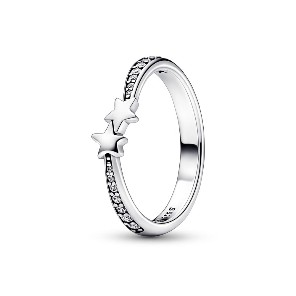 FINAL SALE- Pandora Shooting Stars Sparkling Ring, Size 5