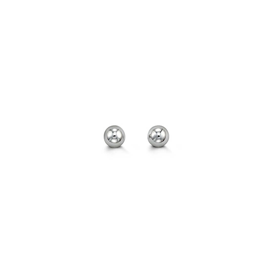 Bella 14k 3mm Ball Earrings