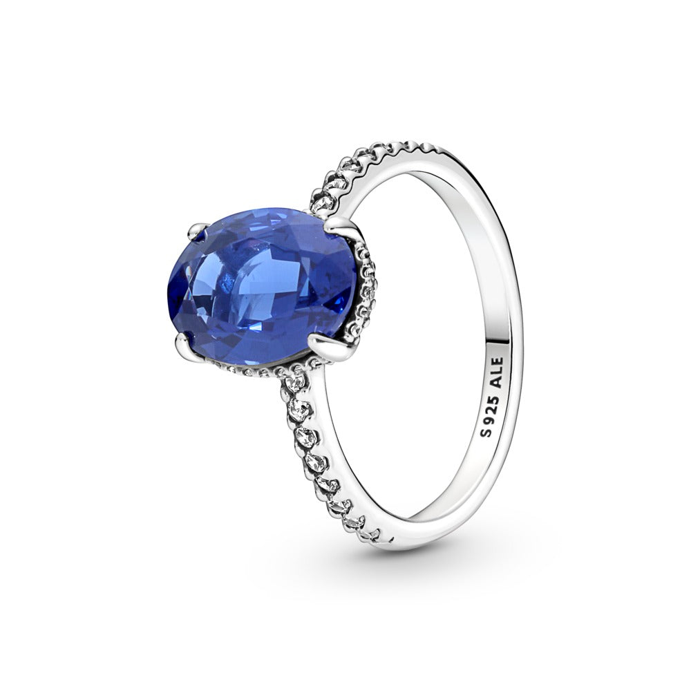 FINAL SALE- Pandora Sparkling Statement Halo Ring, Size 6