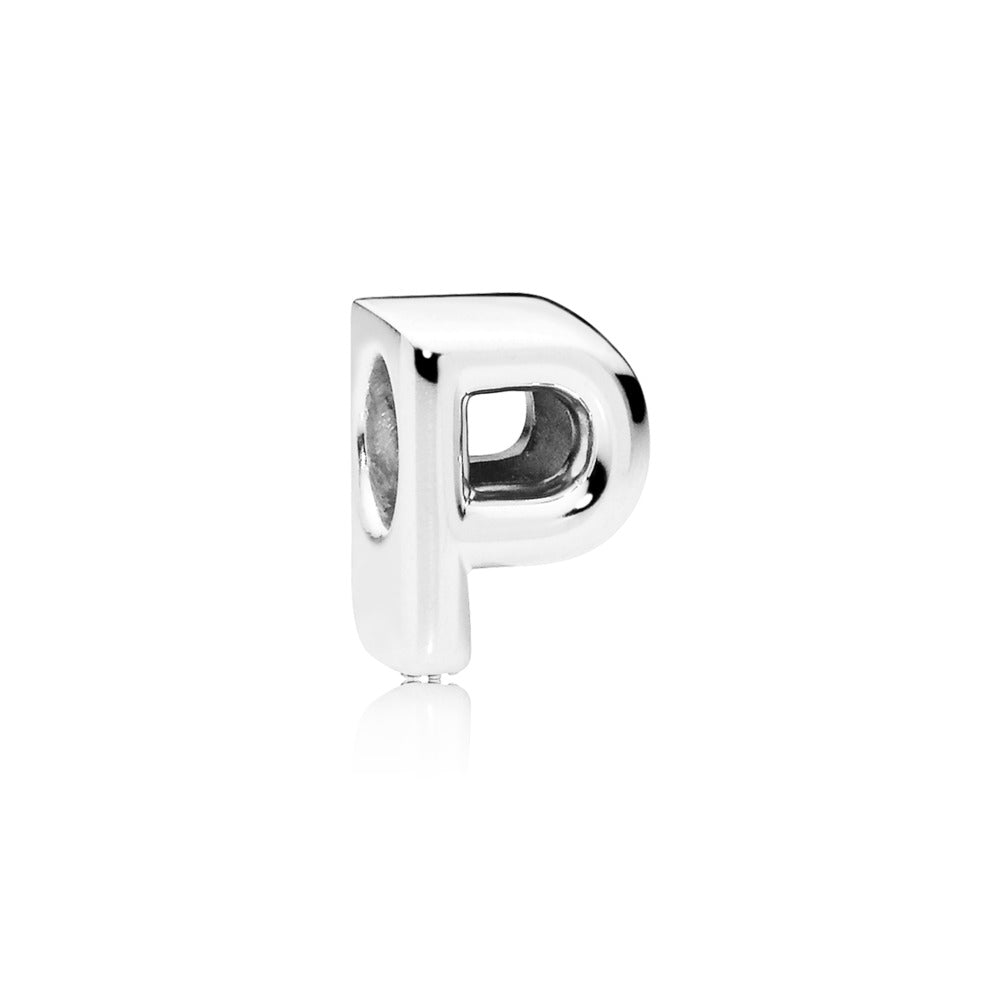 Pandora Letter P Alphabet Charm