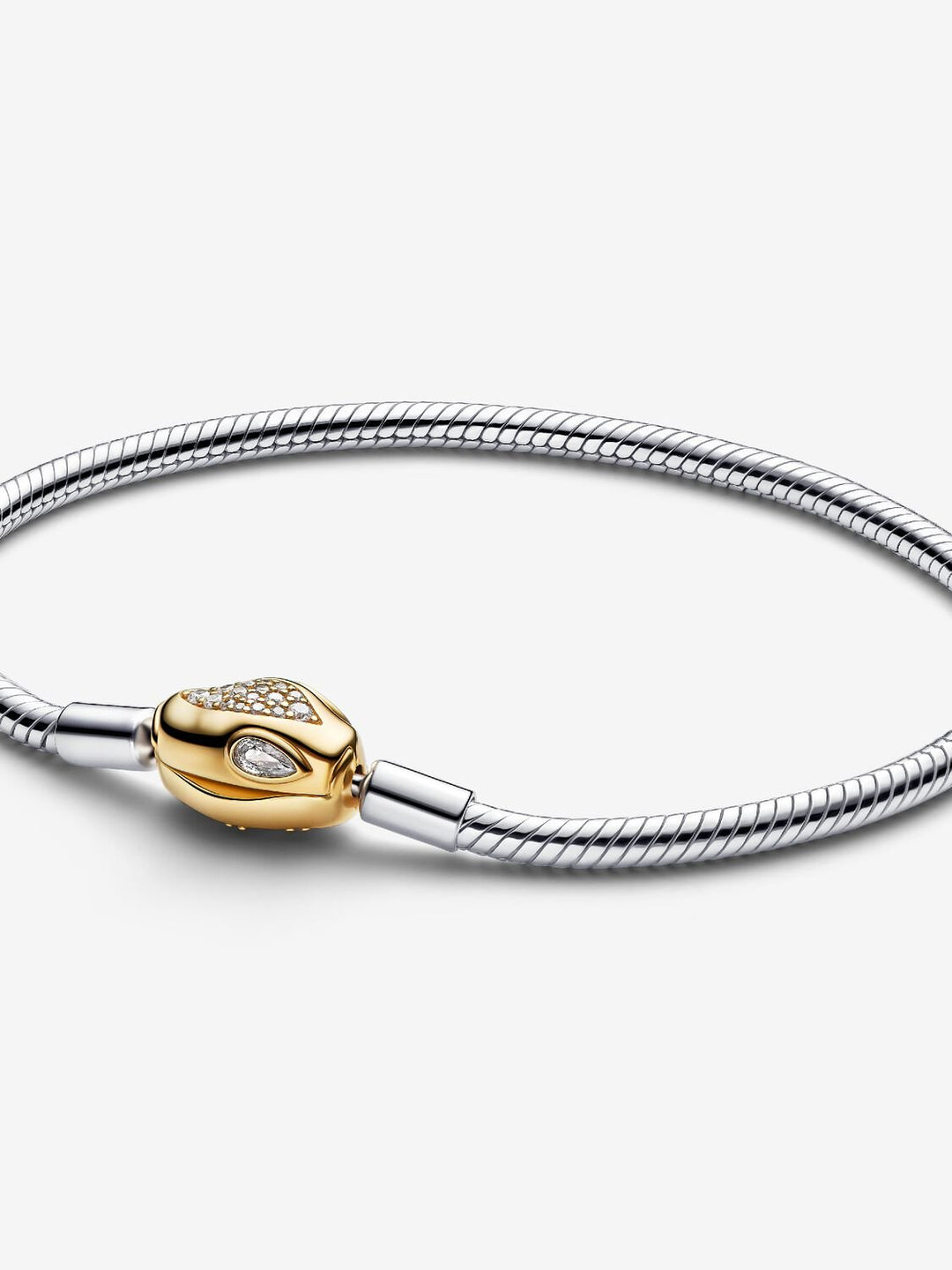 Pandora Snake Clasp & Chain Bracelet, 7.5"