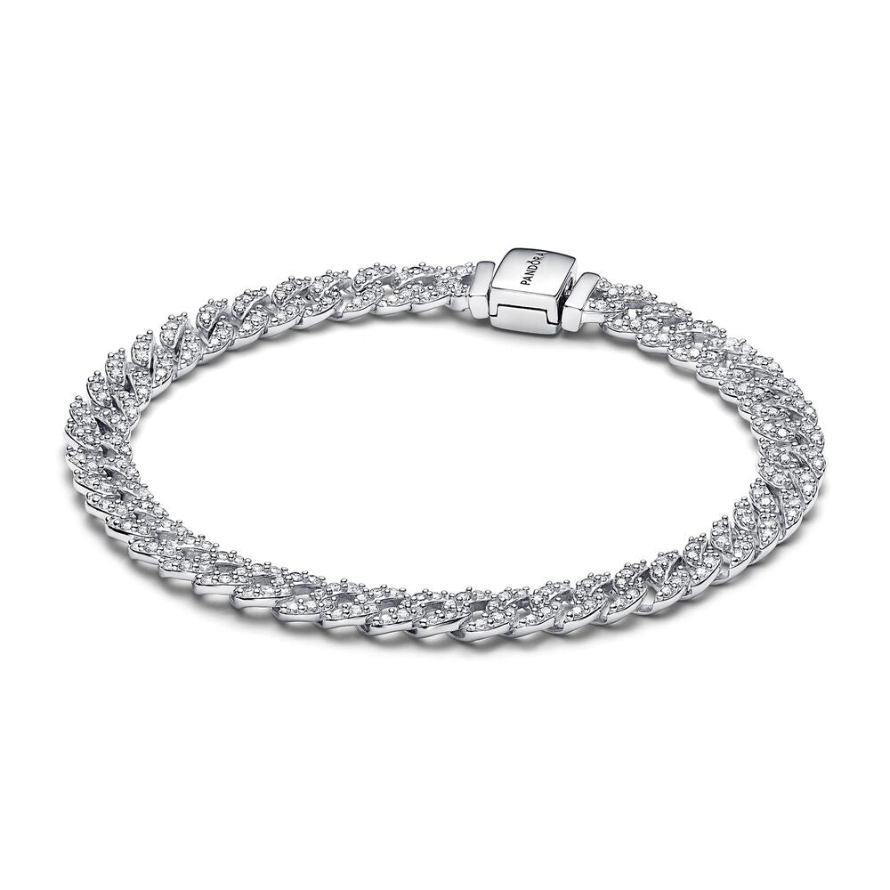 Pandora Timeless Pavé Chain Bracelet, 7.9"