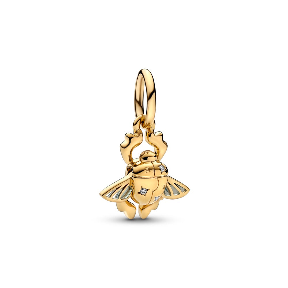 FINAL SALE- Pandora Disney Aladdin Scarab Beetle Dangle Charm