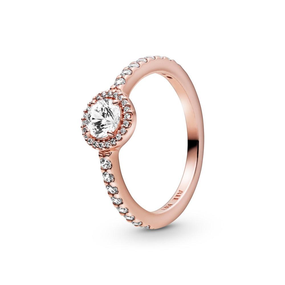 FINAL SALE - Pandora Classic Sparkle Halo Ring, Size 7.5