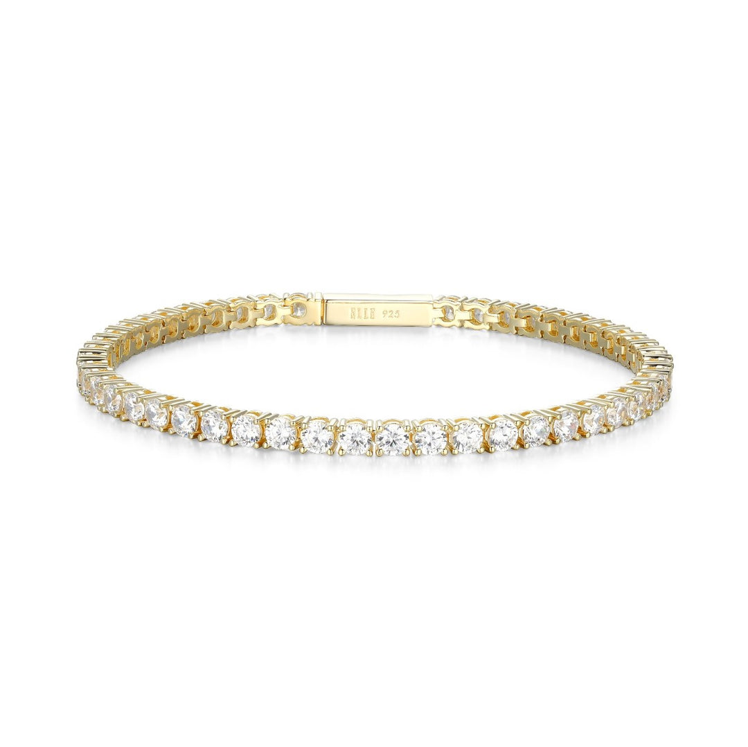 Sterling Silver Tennis Bracelet, 6.75"