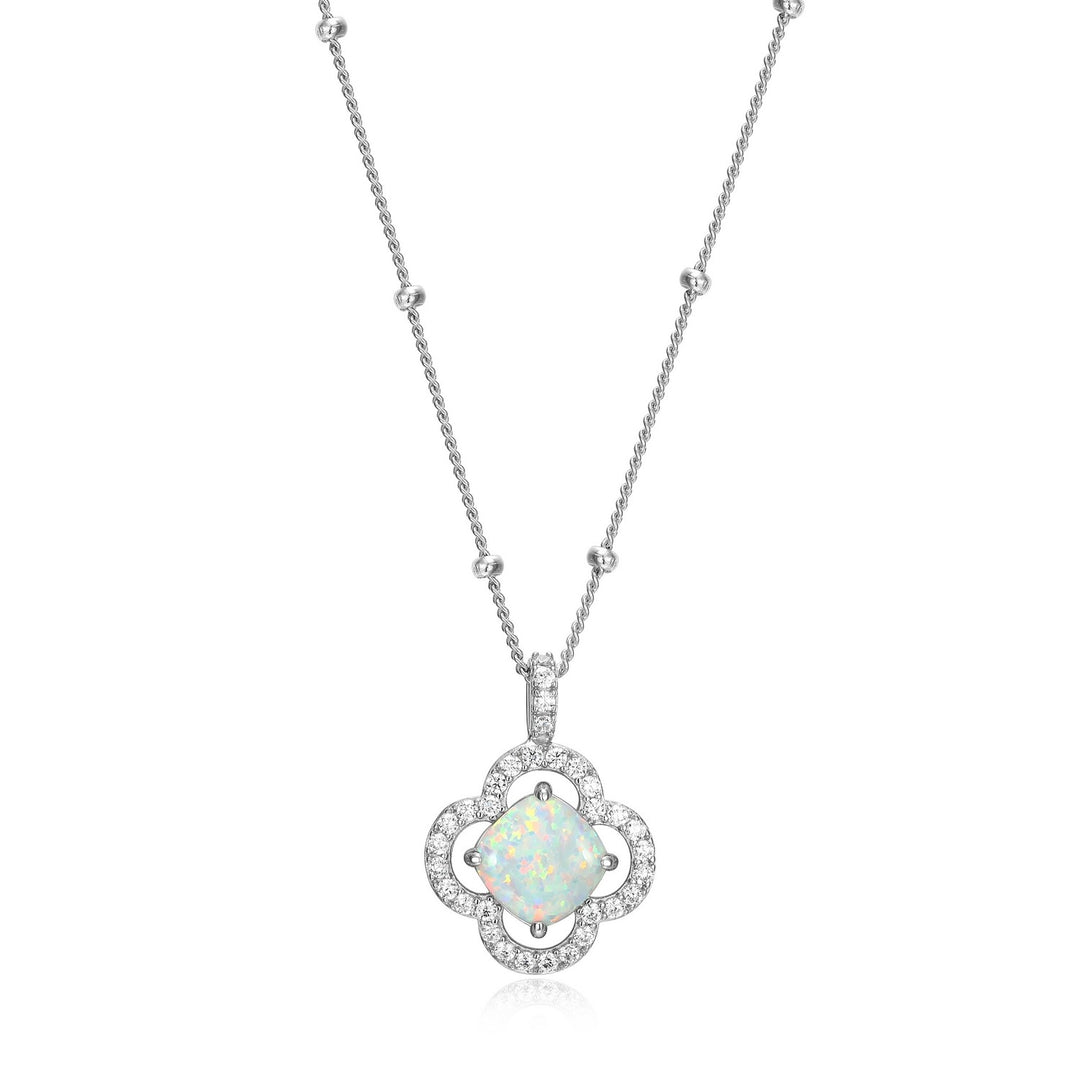 Charles Garnier rhodium-plated
