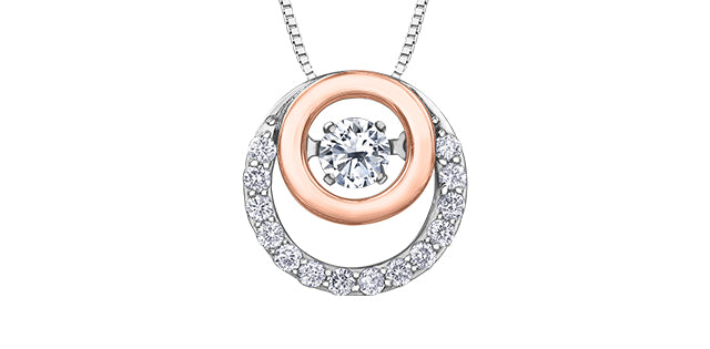 10K Northern Dancer Pendant 0.21TDW