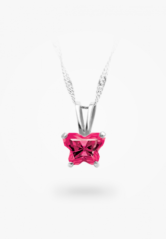 Child's July Birthstone Pendant