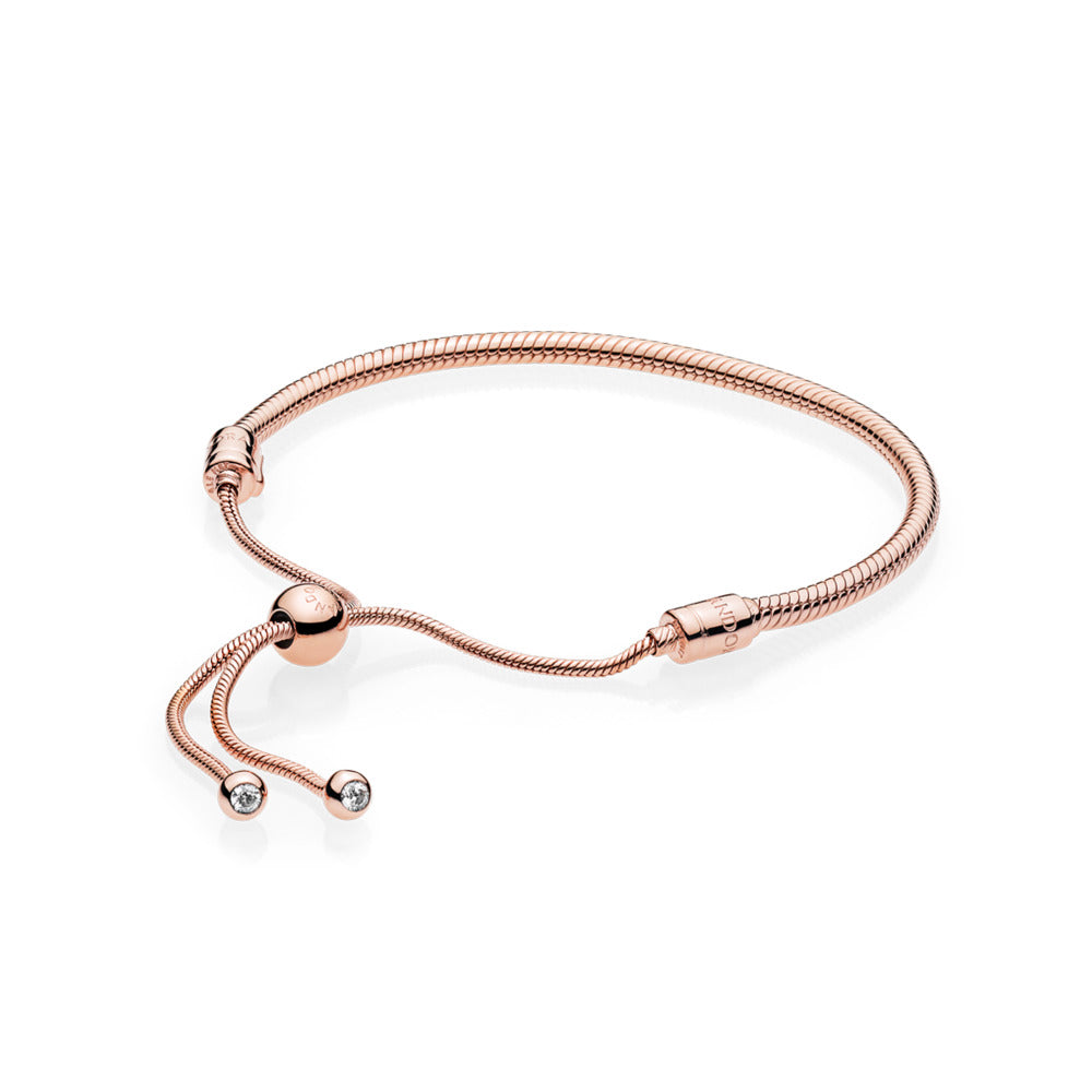 FINAL SALE - Pandora Moments Snake Chain Slider Bracelet