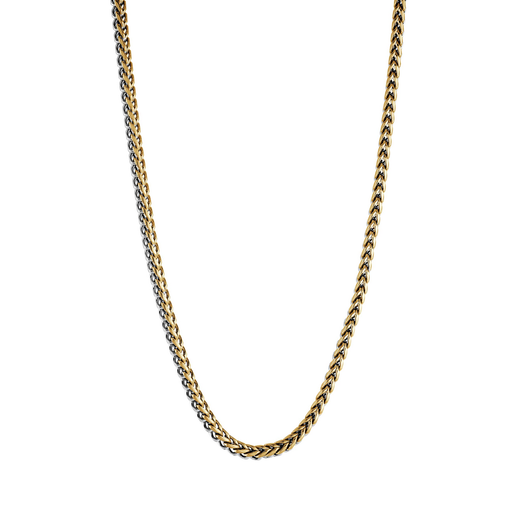 Italgem Steel 2-tone gold ip 3
