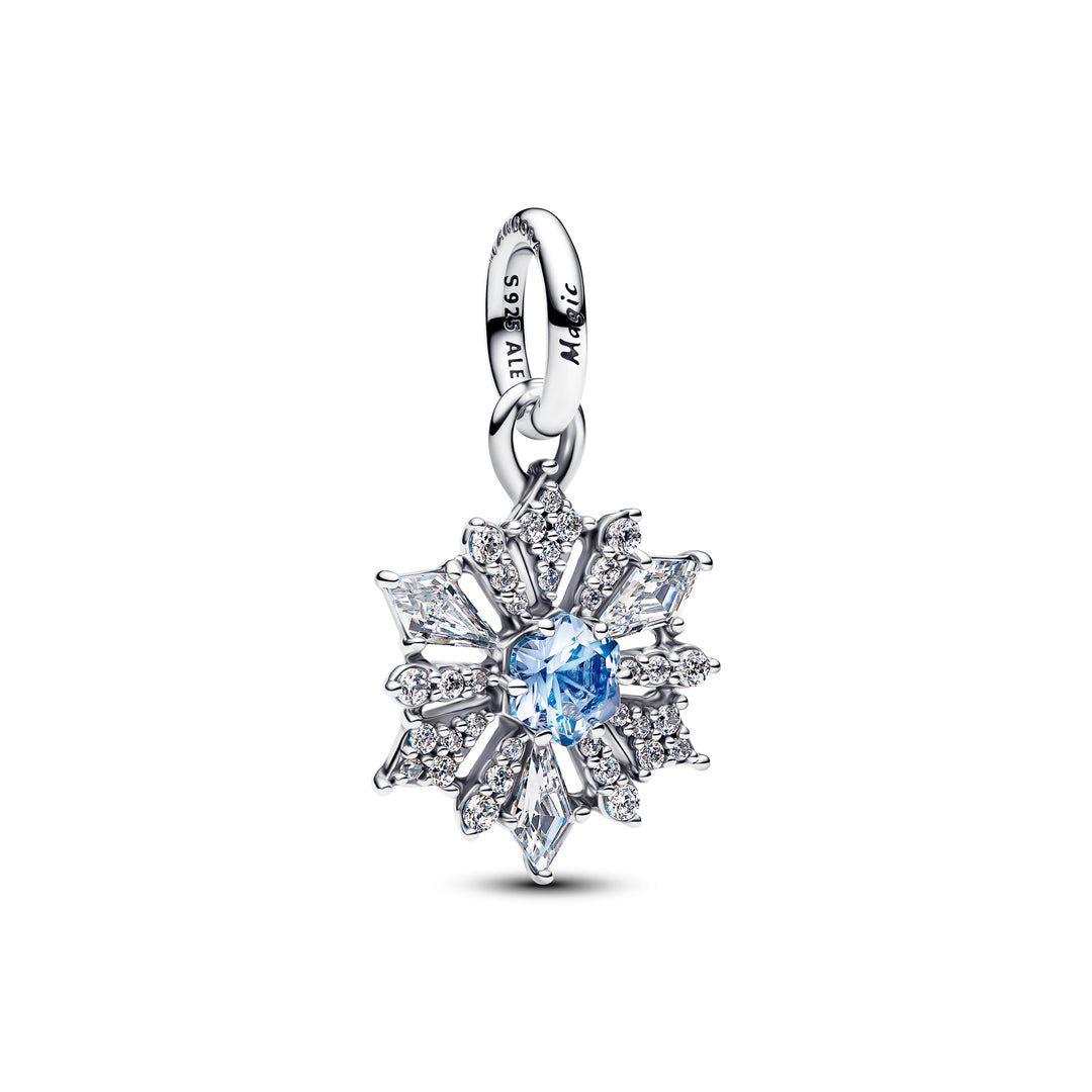 Pandora Disney Frozen Queen Elsa Snowflake Dangle Charm