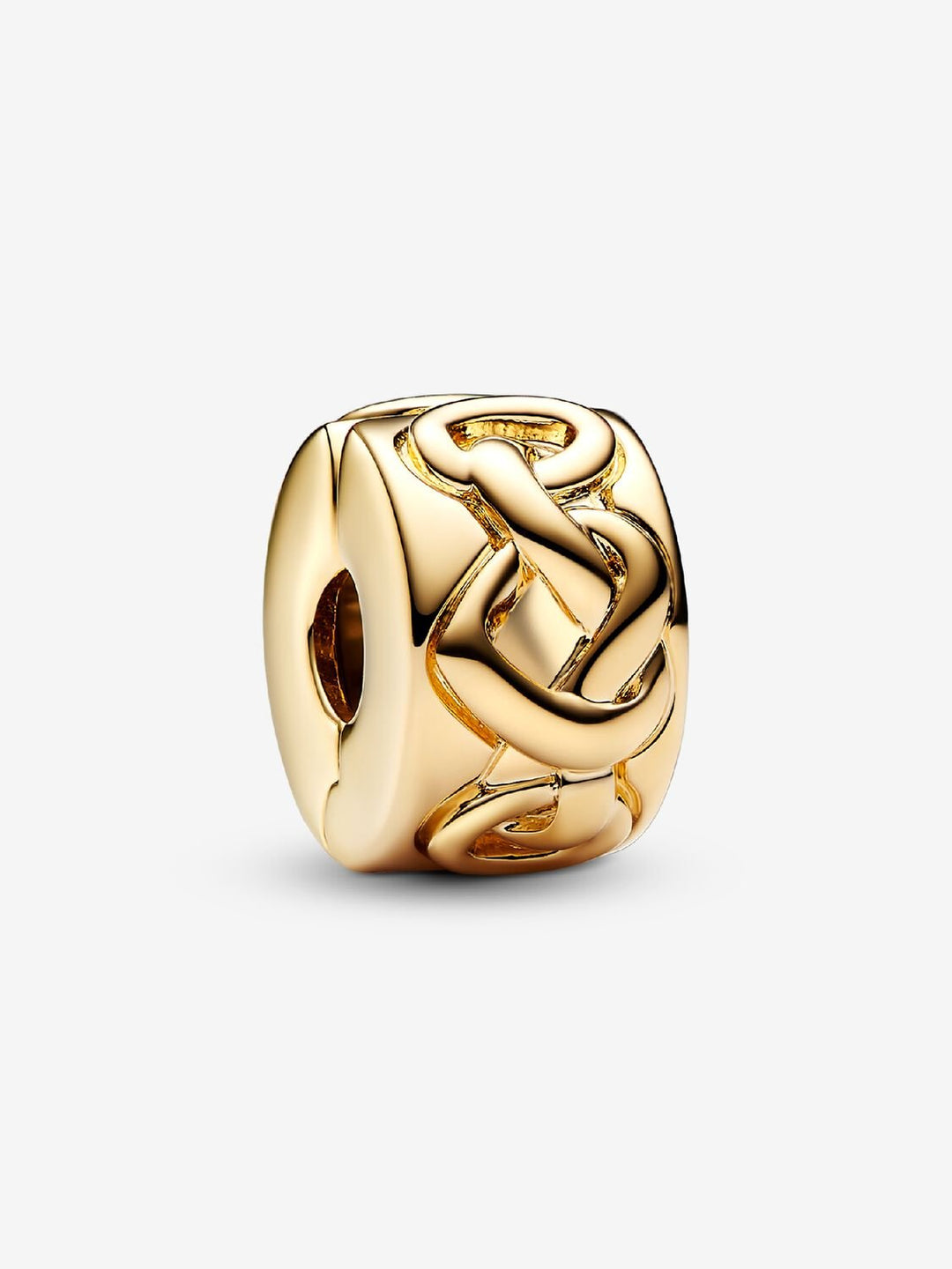 Pandora Knotted Hearts Clip Charm