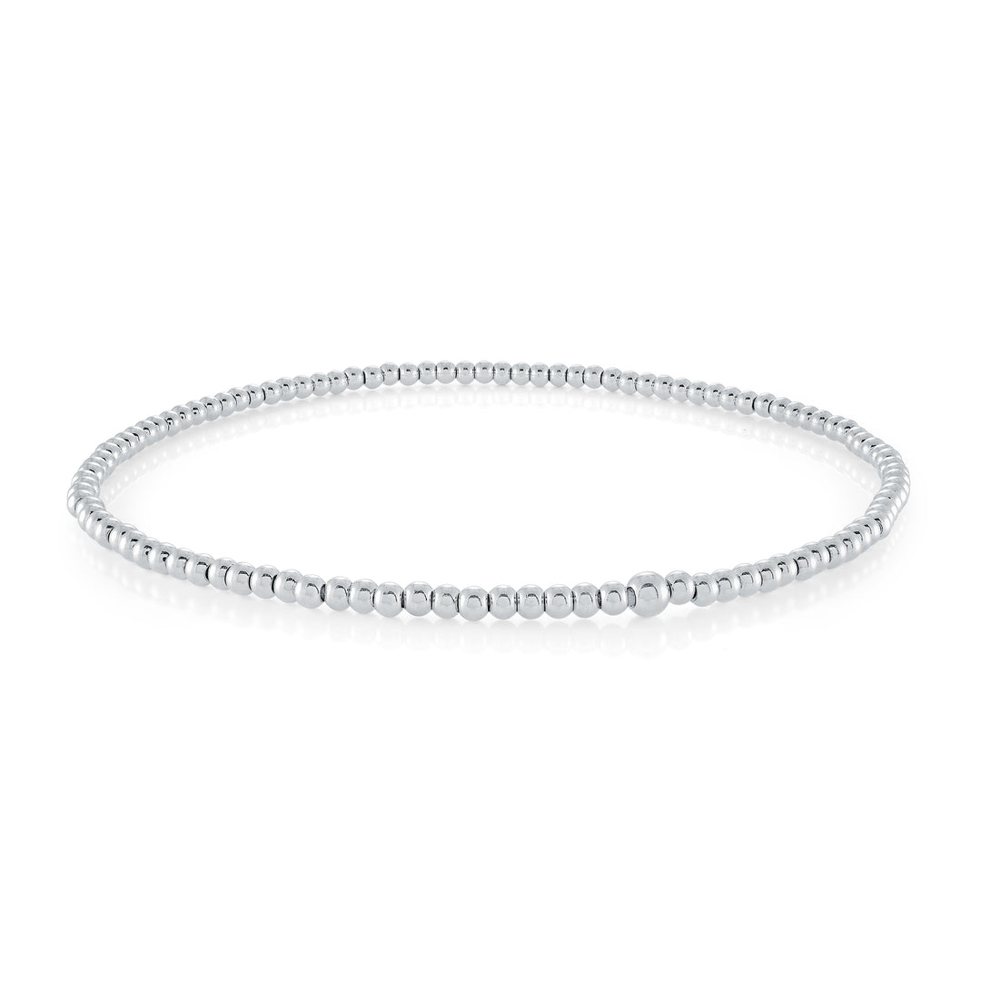Stainless Steel Slip On Anklet.