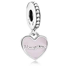 Pandora Moments Mother & Daughter Hearts Dangle Charm