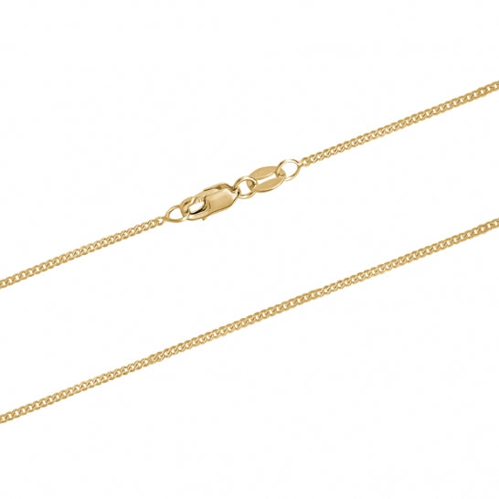 10k yellow gold 2mm gourmett