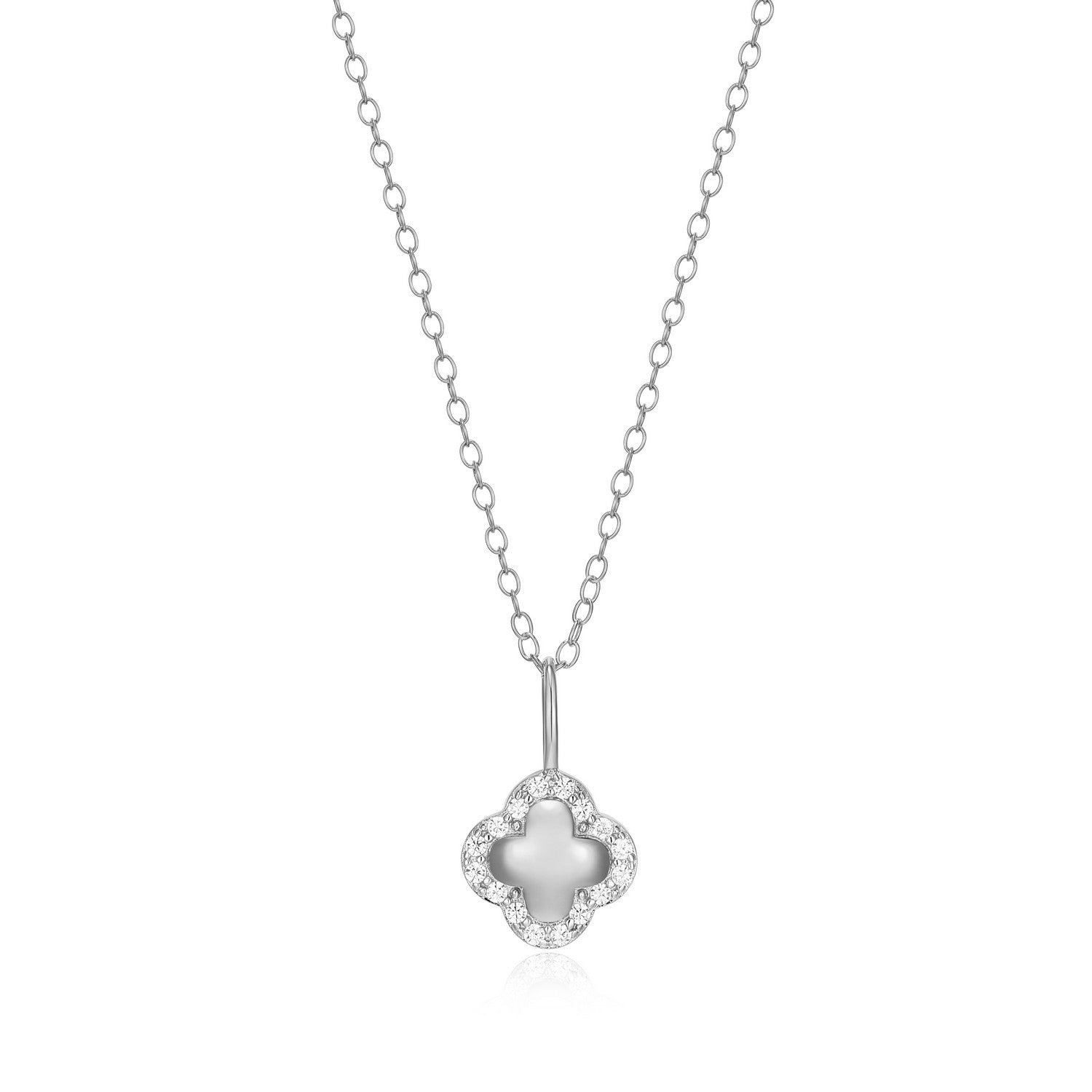 "M" lab-created diamonds, rhod