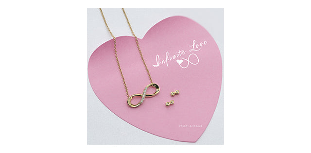 10 Karat 0.06TDW Diamond Necklace, 18"