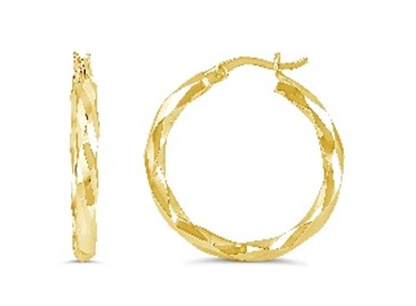 Bella 10k yellow gold medium s