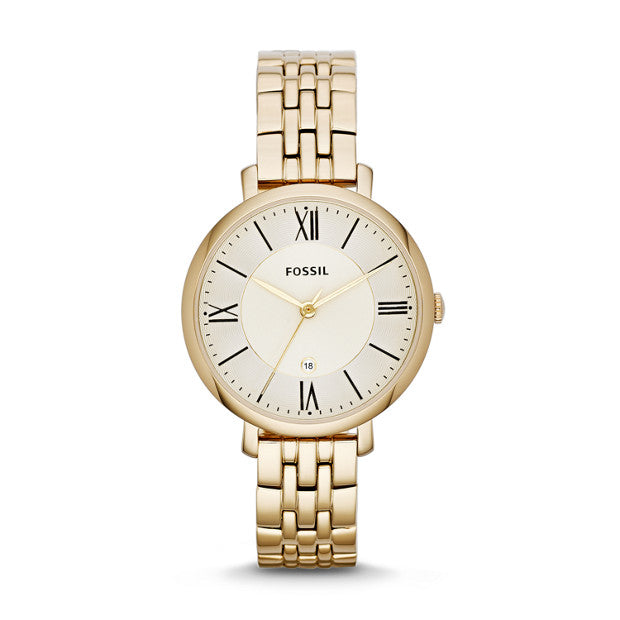 Fossil Jacqueline Gold-Tone Stainless Steel Watch