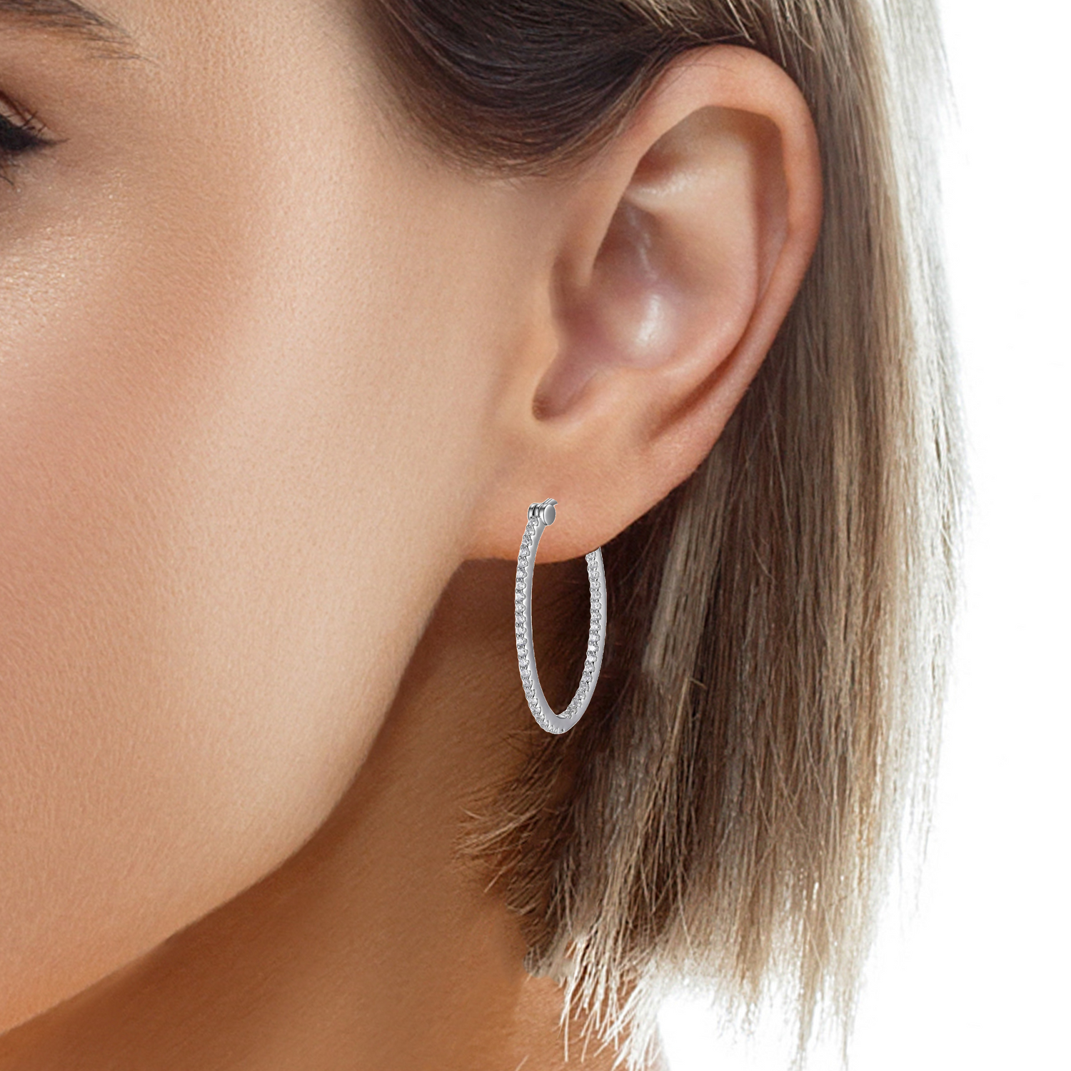 ELLE Rodeo Drive Hoop Earrings