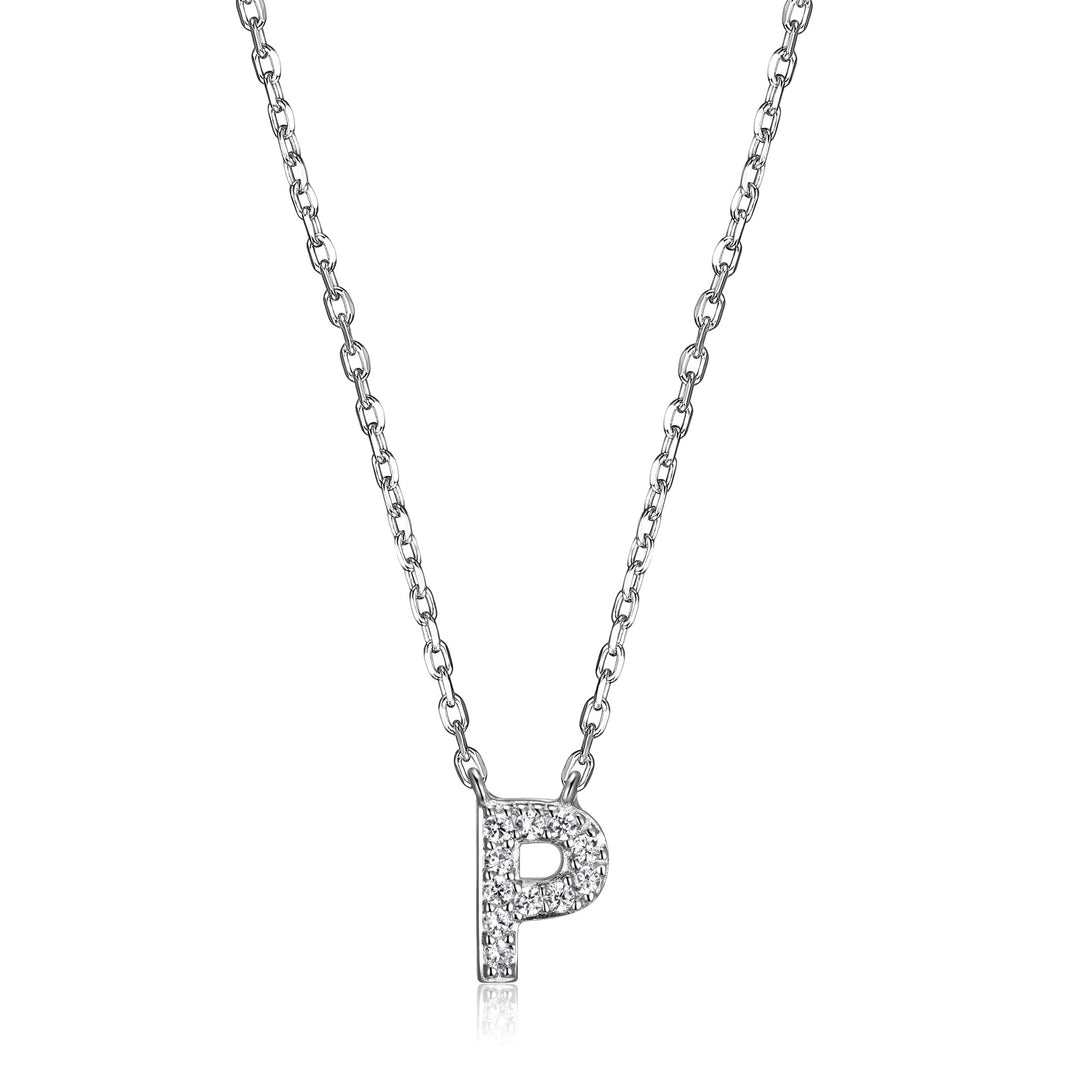 Reign Initial Necklace, P