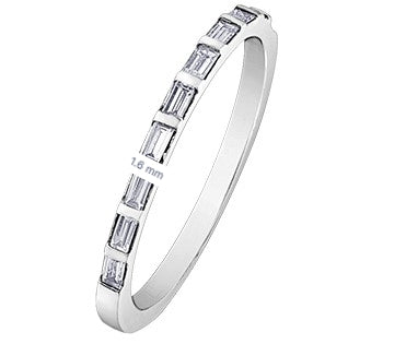 14 Karat Band Diamond Band, 0.25 TDW