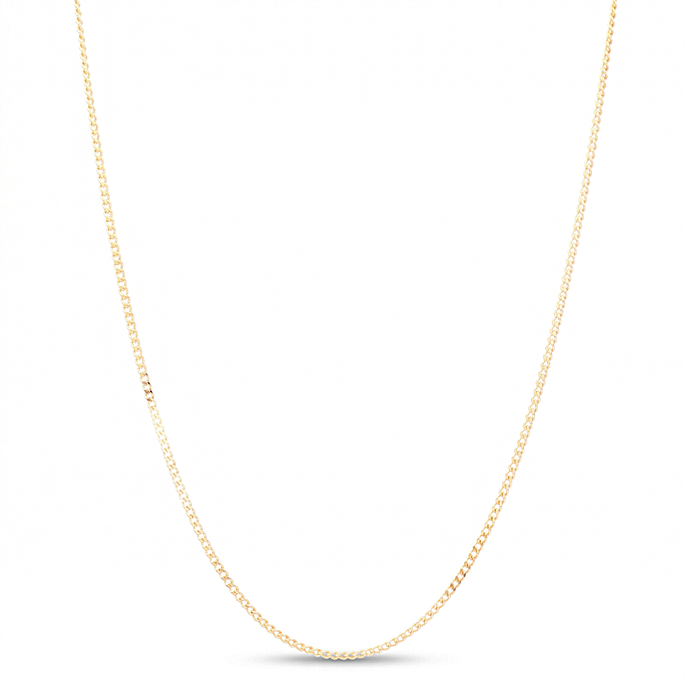 10k yellow gold Italian curbli