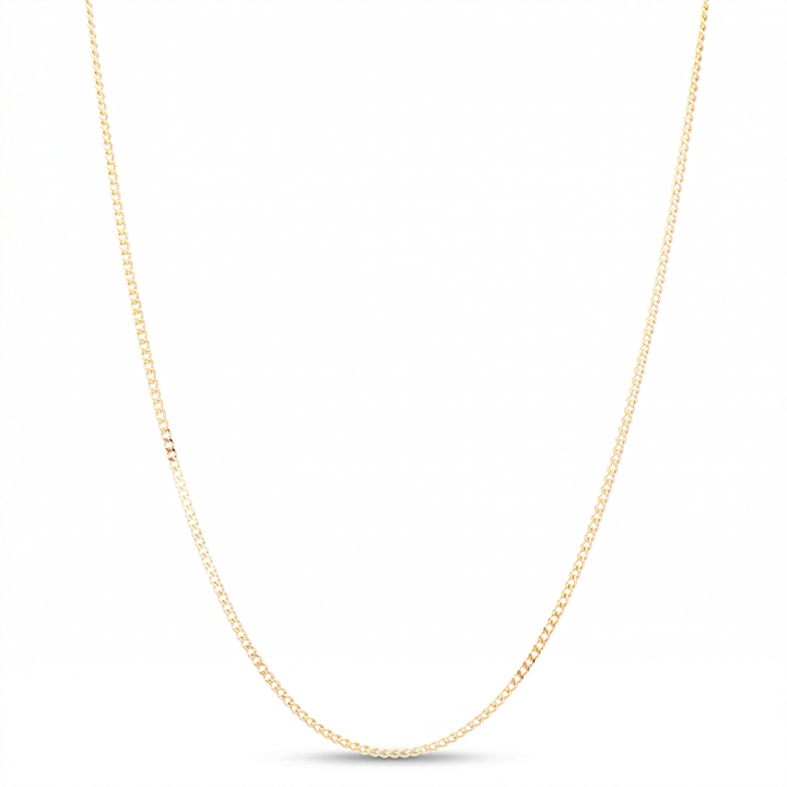 10k yellow gold Italian curbli