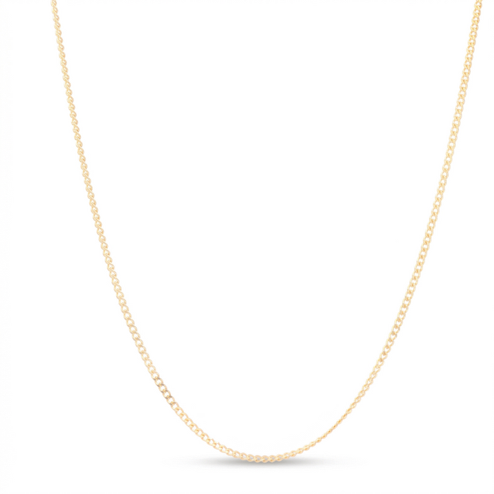 10k yellow gold Italian curbli