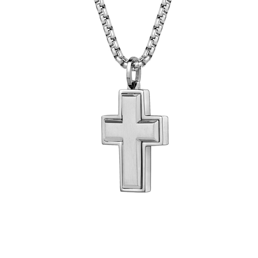 Italgem Small Cross Pendant, 22"