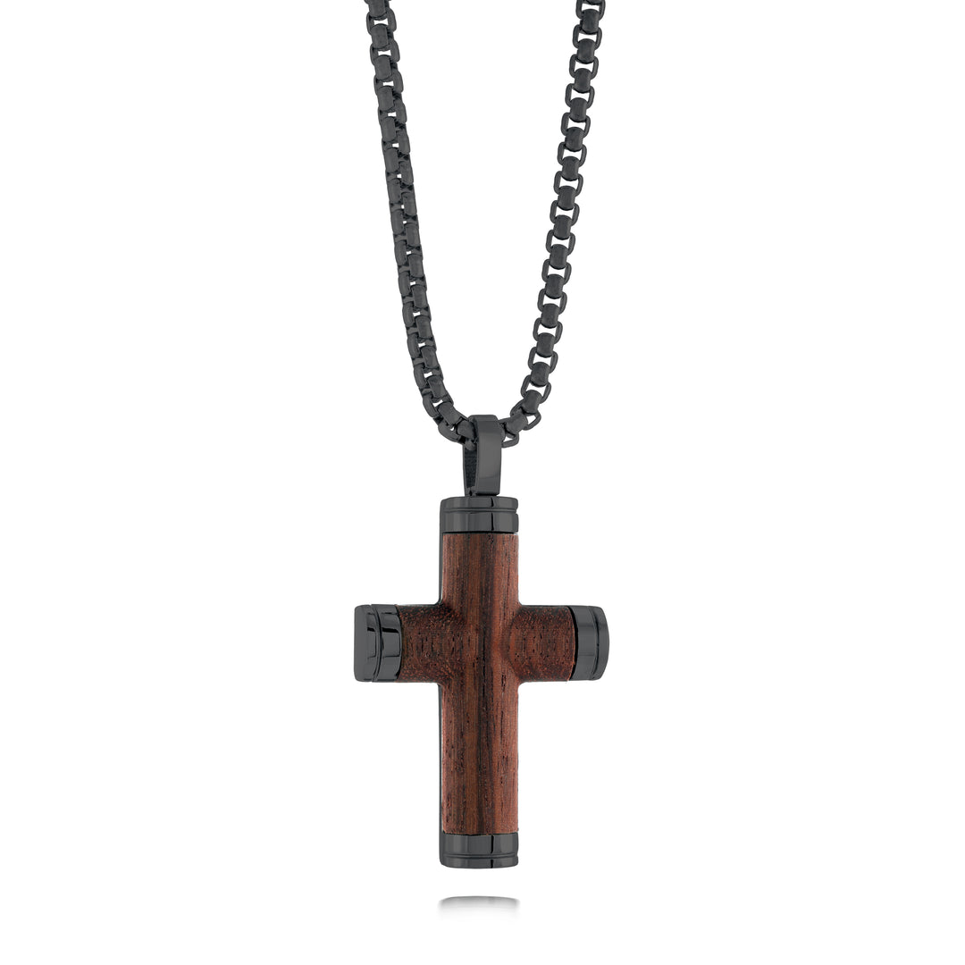 Italgem Steel Cross Pendant