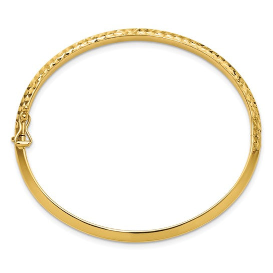 14k yellow gold 3.75mm oval ba