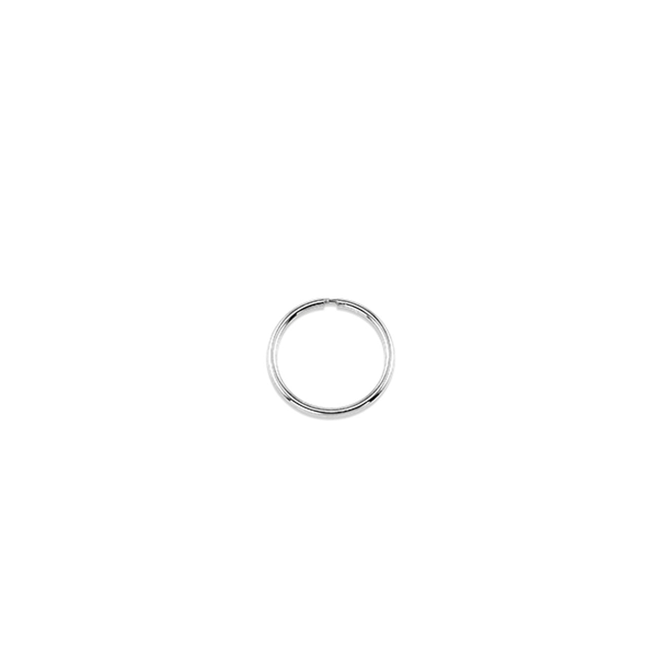 10K Sleeper Earrings, 12 MM