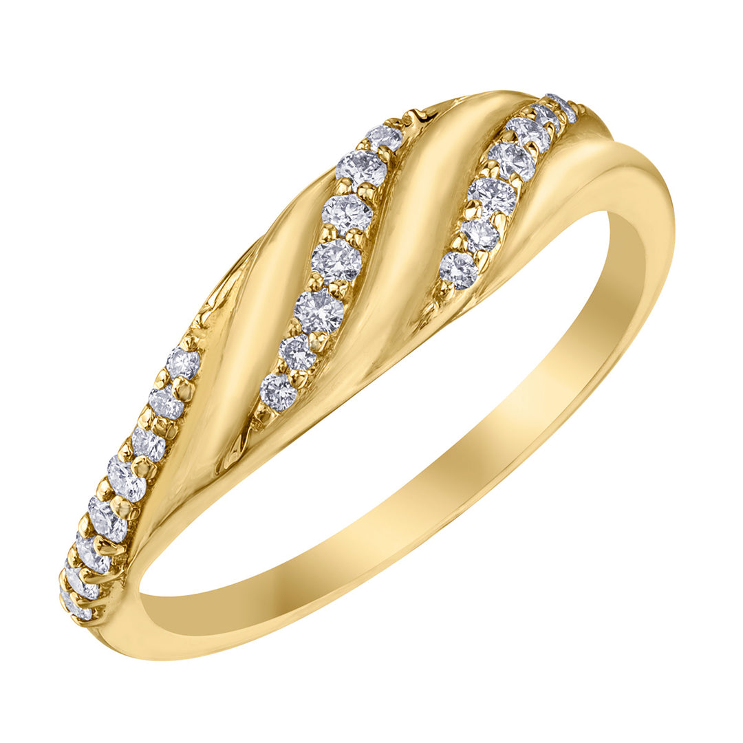 Diamond Days 10KY Fashion Ring 0.17TDW