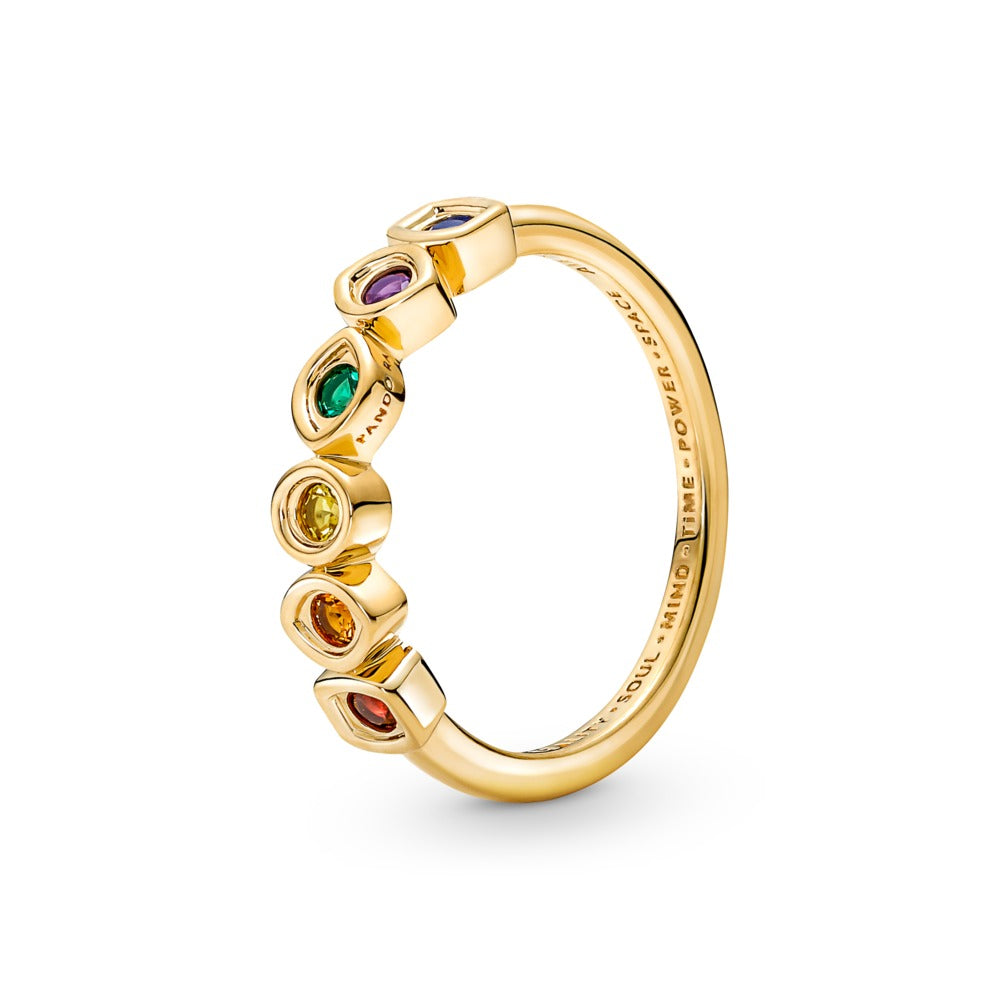 FINAL SALE - Pandora Marvel The Avengers Infinity Stones Ring, 7