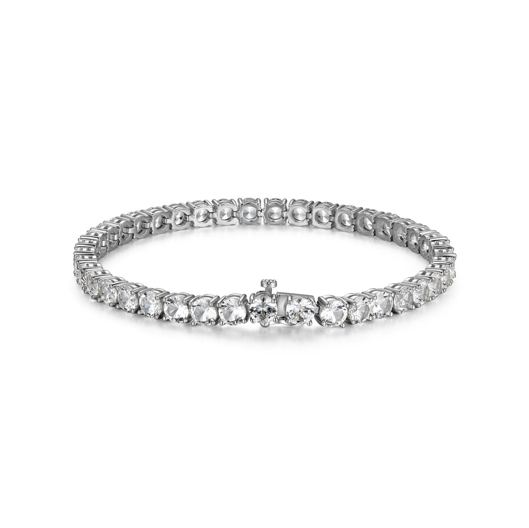 ETHOS "Basic" Silver Tennis Bracelet