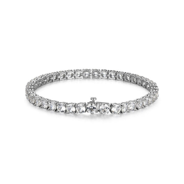 ETHOS "Basic" Silver Tennis Bracelet