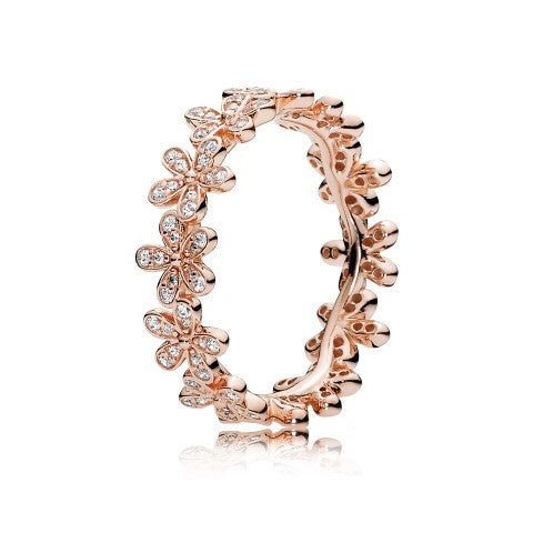FINAL SALE - Pandora Dazzling Daisy Band Ring, size 4.5