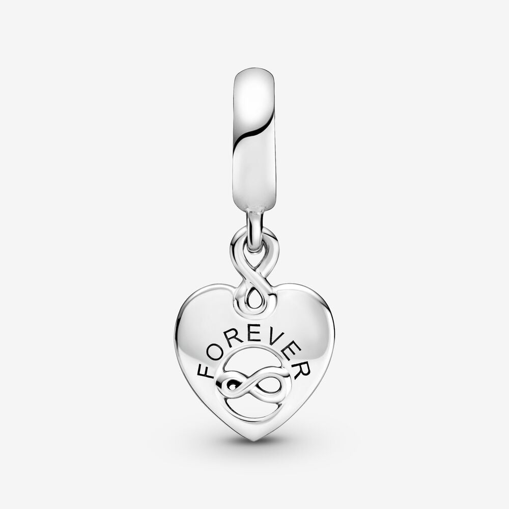 Pandora Friends Forever Heart Dangle Charm