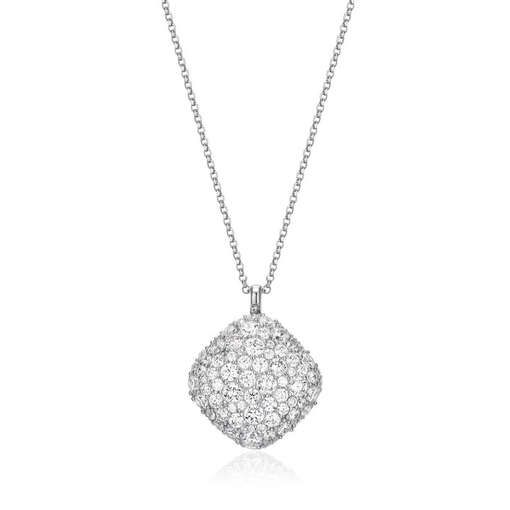 ELLE rhodium-plated sterling s